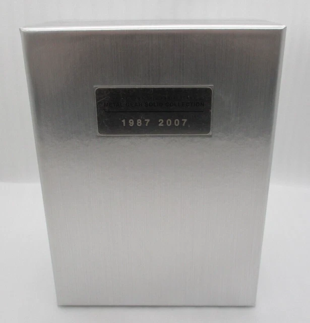 PS1 PS2 PSP Metal Gear Solid 20th Anniversary Collection 1987-2007 Japan import