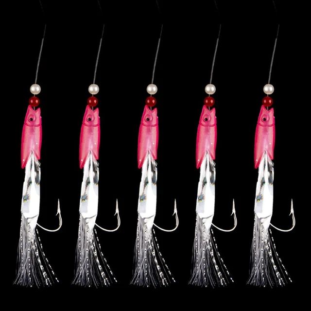 5 Impianti Da Pesca In Mare Flattie Flapper – Con Ganci, Per Platessa E Passera - Foto 2