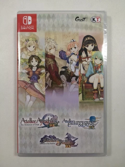 ATELIER DUSK TRILOGY, les trois jeux cultes réédités sur PS4, Switch