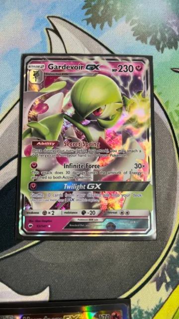 Gardevoir GX 93/147 - Burning Shadows Pokemon Card - Near Mint NM