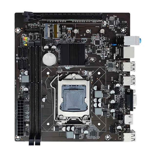 H61 Pc H61 COMPUTER MOTHERBOARD Supports M.2 NVME LGA1155 PC Mainboard DDR3 ...