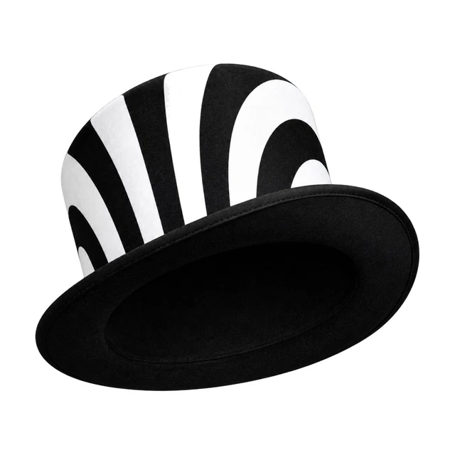 PRESIDENTIAL-STYLESTYLE TOP HAT High-Contrast for Decorative Display £9 ...