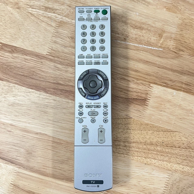 Sony Rm-Yd003 Rmyd010 Tv Remote Control Rm-Yd002 Rm-Yd009 Rm-Yd013 Rm-Yd014