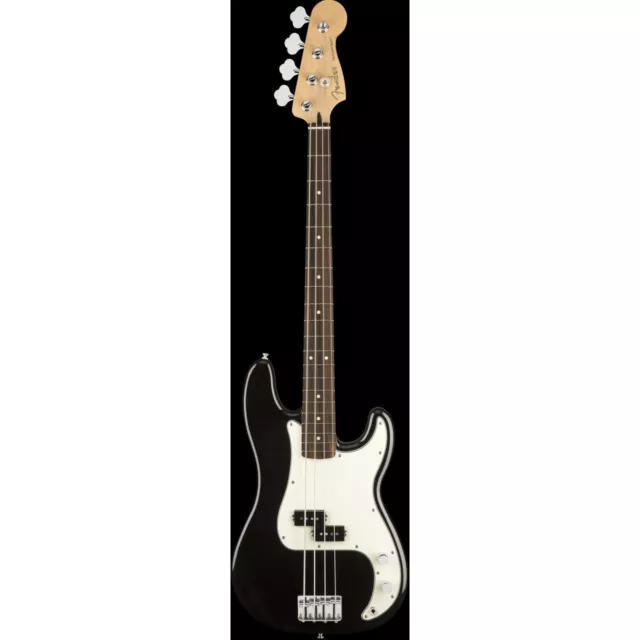 FENDER Lecteur Précision Bass, Pau Ferro Fingerboard, Noir - E-Bass