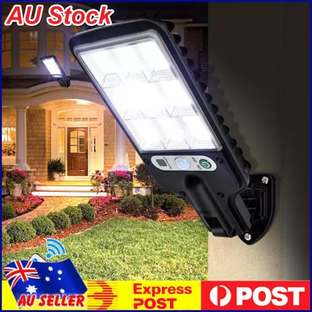 6500W LED Solar Flood Light Motion Sensor Security Wall Yard Street Outdoor Lamp