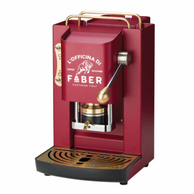 150 Cialde Puronero Miscela Cremosa FABER Macchina Caffè Faber Total Deluxe Bianca 