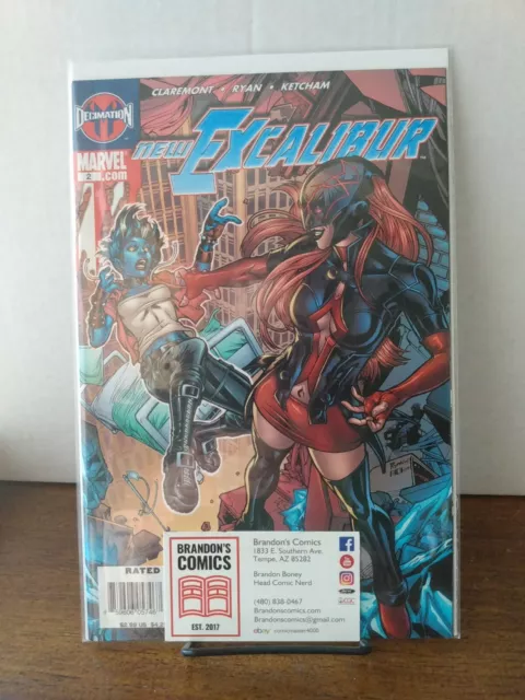 New Excalibur #2 Marvel Comics 2006 Chris Claremont X-Men