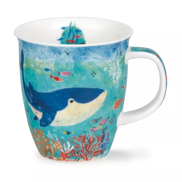 Dunoon Taza de Té Flippers Ballena Ballenas 0,4l Café Nevis