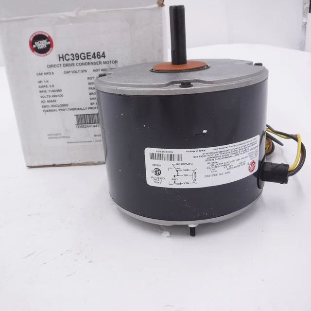 OEM Factory Authorized Parts Direct Drive Condenser Motor 1/4 HP 1100 RPM