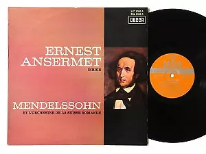 Felix Mendelssohn-Bartholdy Ernest Ansermet L'Orchestre De La Suisse Romande Ans