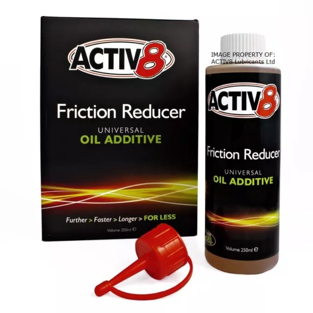 250ml - ACTIV8 Oil Additive for Engine / Gearbox / Differential - Petrol/Diesel