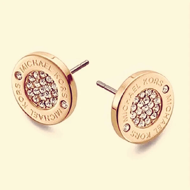 Michael kors on sale disc earrings