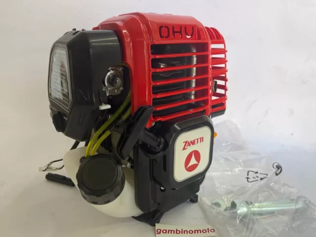 Motore a scoppio Zanetti per decespugliatore 4 tempi OHV tipo Honda GX ZBM35