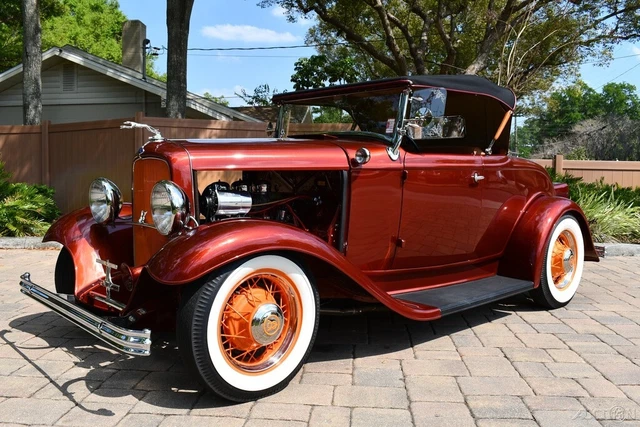 1932 Ford Roadster Roadster 327ci Tri Power 3 Speed All Steel