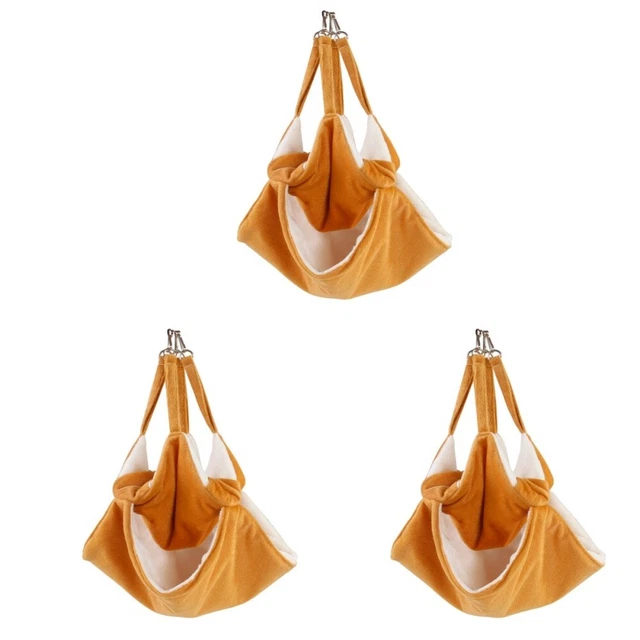 3 pcs Käfig Hideout Bett Kleine Pet Hängematte Frettchen Bett
