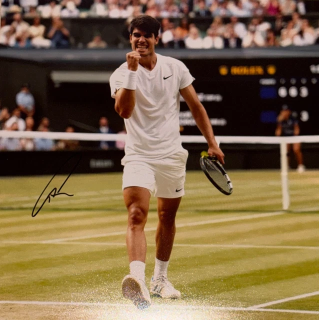 Balle De Tennis Officielle Signée Carlos Alcaraz – Certificat D’authenticité (COA) – US Open Series