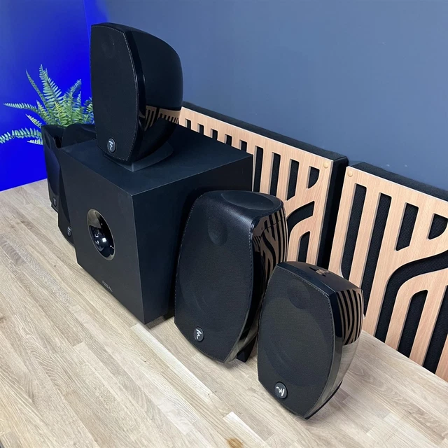 FOCAL 5.1.2 DOBLY Atmos (X5 Sib Evo Speakers and Cub EVO Subwoofer) inc ...