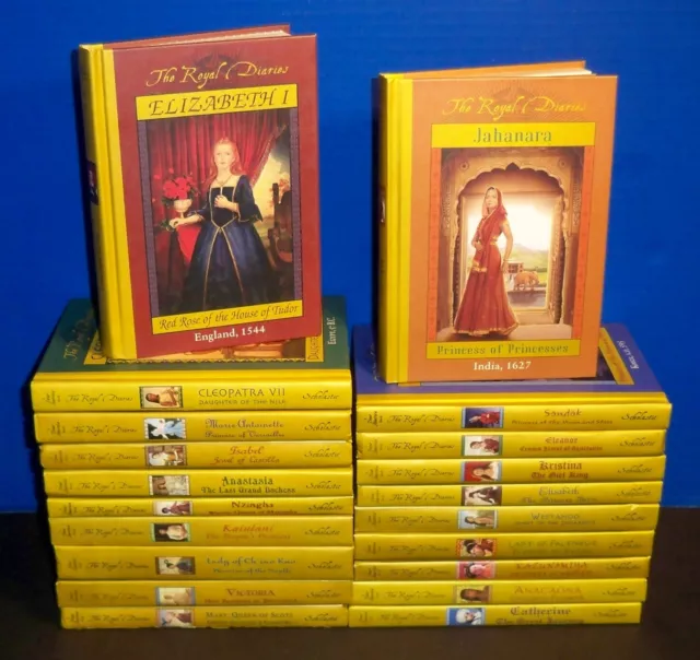 20 All ROYAL DIARIES Complete SET  Dear America Anacaona MARY Catherine lot