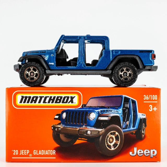 Matchbox 2022 Power Grabs: Jeep Renegade '19 In Scala 1:64 - Nuova In Custodia!