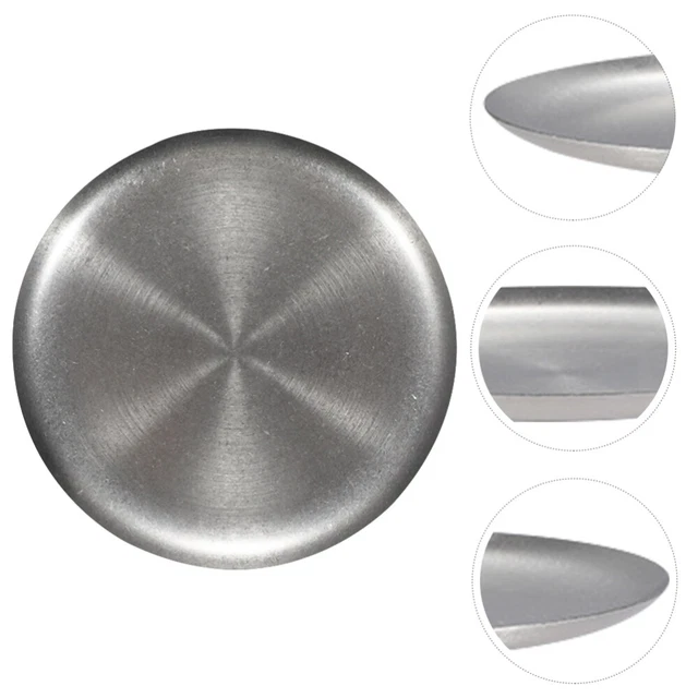 30 Ciondoli Rotondi In Acciaio Inox Per Gioielli - Diametro 23mm, Piatti Per Braccialetti E Collane - Foto 4