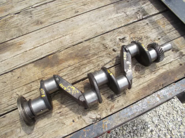 Allis Chalmers WD45 WD 45 AC tractor engine motor crank shaft crankshaft & gear