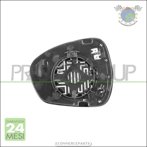 Vetro Specchietto Retrovisore Destro Riscaldato Per Alfa Romeo Brera E Spider (2006-2010)