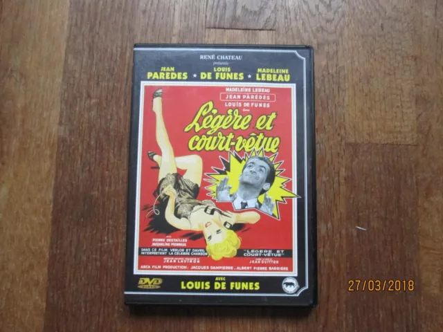 DVD CINEMA RENE CHATEAU legere et court vetue paredes de funes lebeau
