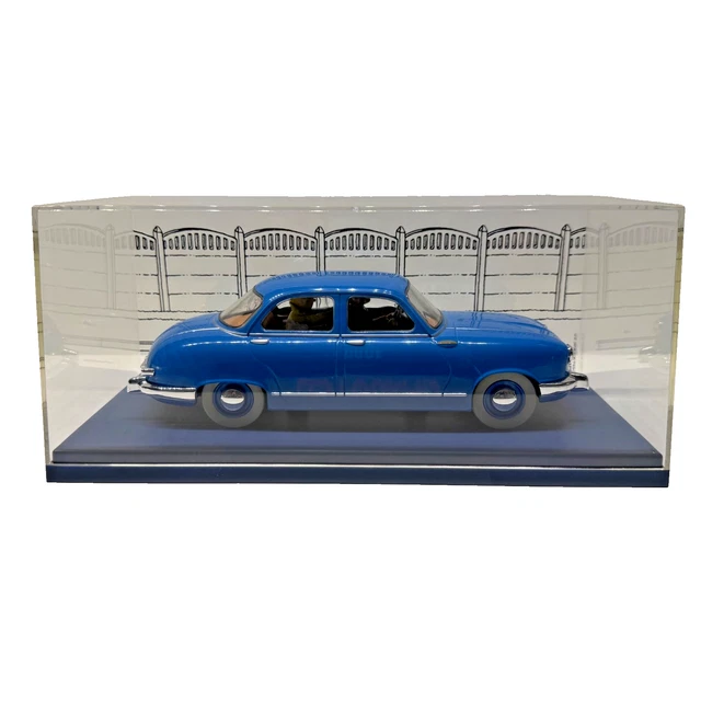 Dodge Coronet Bleue Hachette - Les Voitures De Tintin 1:24, Occasion
