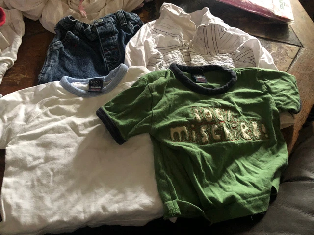 Pacchetto vestiti baby bimbo next piccola età 3-6 mesi X4