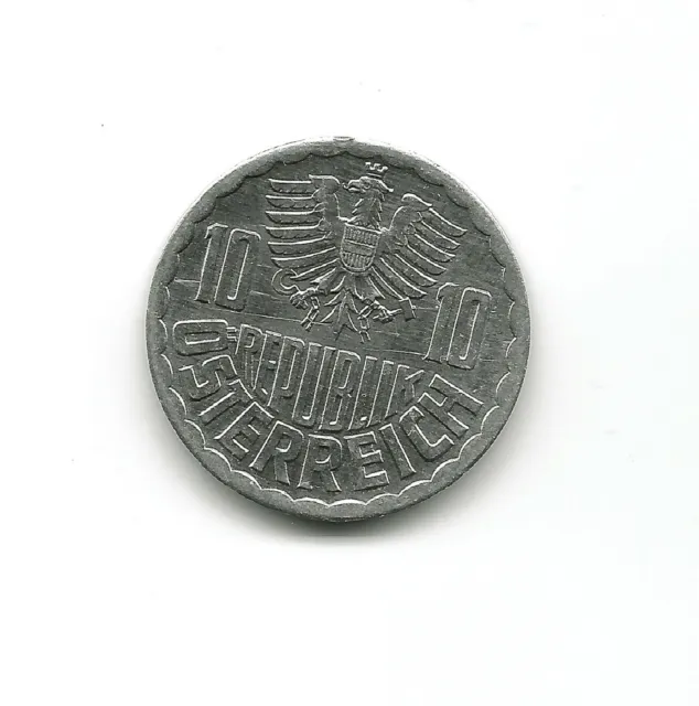 World Coins - Austria 10 Groschen 1985  Coin KM# 2878