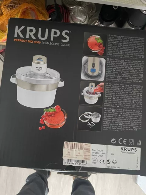 Krups Perfect Mix 9000 Eismaschine Gvs241