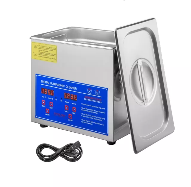 Stainless Steel 3l Industry Heated Ultrasonic Cleaner Heater Timer
