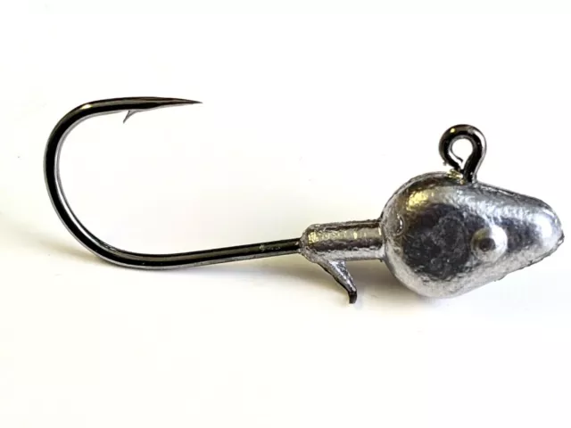 100 UNPAINTED CRAPPIE Minnow Jig Head Pan fish Ice fishing eXtra Strong  Hook $21.60 - PicClick