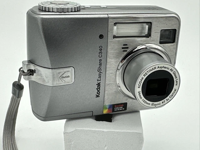 Kodak EASYSHARE C340 5.0MP Digital Camera - Silver