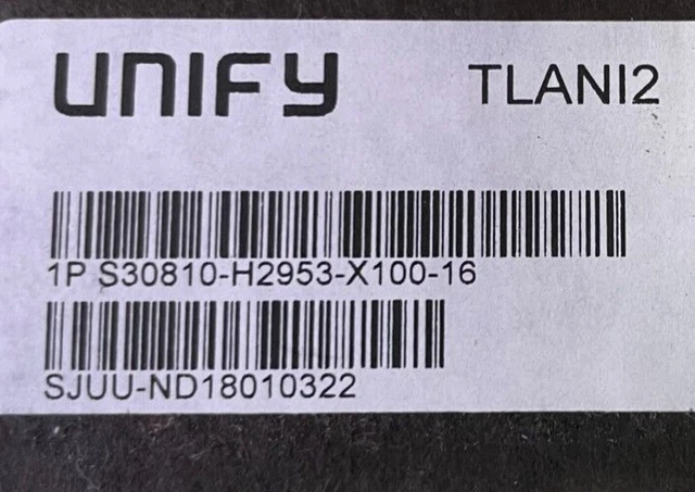 SLMAE 24 S30810-Q2225-X Siemens Unify Hipath 4000 Openscape Rechnung SLMAE 24 S30810-Q2225-X Siemens Unify Hipath 4000 Openscape Rechnung