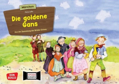 Die goldene Gans. Kamishibai Bildkartenset.|Don Bosco Medien
