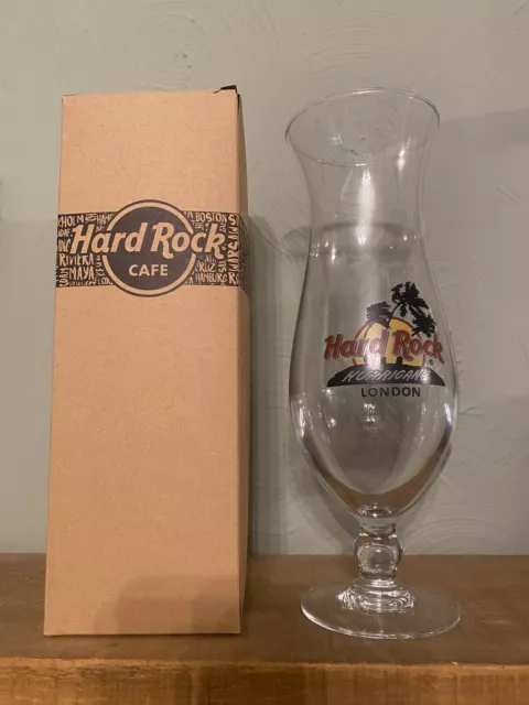 Hard Rock Cafe London Hurricane Beer Cocktail Glass Large