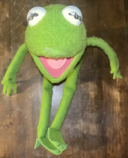 Vintage Kermit The Frog #850 Jim Henson Muppet Doll Fisher Price Plush Toy 1976
