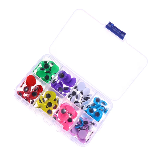 160 Pcs Plush Animal Safety Eyes Sew Wiggle Doll Mobile Boxed