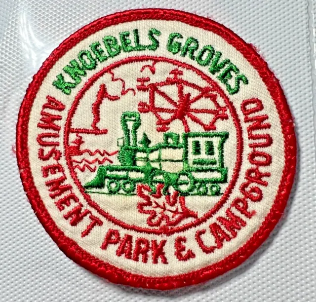 Parque de atracciones y campamento Knoebels Grove - parche de Pennsylvania - sin usar