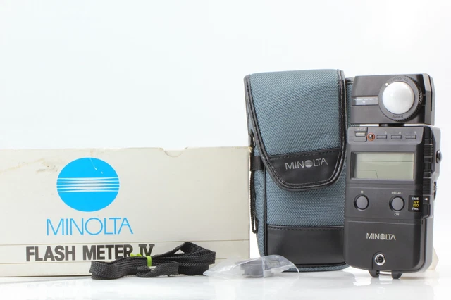 [Near MINT in Box] MINOLTA Flash Meter IV Light Meter From JAPAN #543