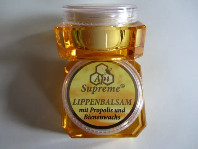 3 Stk Api Supreme Lippenpflege Propolis Lippenbalsam Bienenwachs Balm Creme Dose