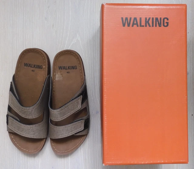Une paire de mules plates marron Pointure 40  Neuve