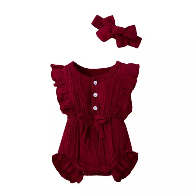 Set fasciatoio vestiti neonata bambina 3 pz abiti con bretelle Regno Unito