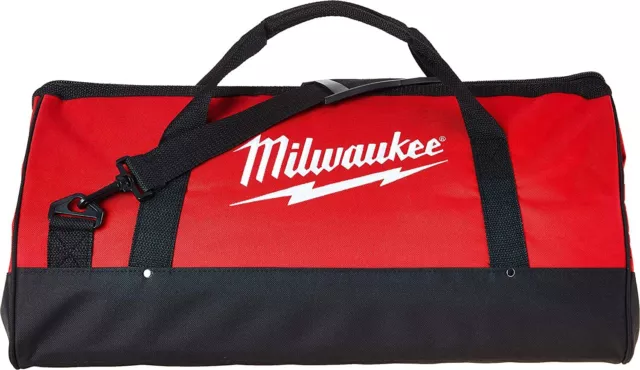 New Large Milwaukee 22" Heavy Duty Canvas Drill,Tool Bag/Case, 18V 12 14 18 Volt
