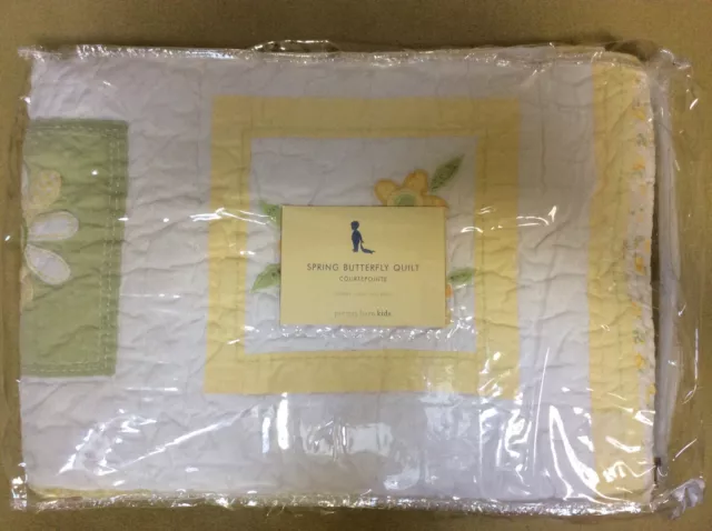 Pottery Barn Kids - Spring Butterfly Quilt - Toddler (for Crib) - Free Shipping