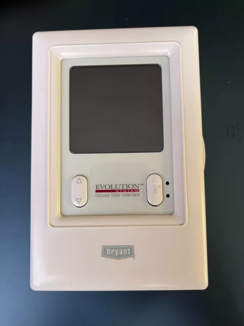 Bryant Evolution SYSTXBBUID01-C Digital Programmable HVAC Thermostat Bryant Evolution SYSTXBBUID01-C Digital Programmable HVAC Thermostat