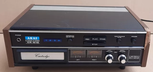 Akai CR-81D 8 Track Stereo Cartridge Recorder 2
