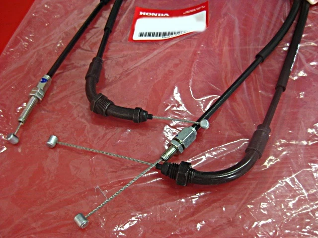 FIT HONDA GROM GROM125 MSX125 THROTTLE CABLE A&B CABLE SET "GENUINE ...