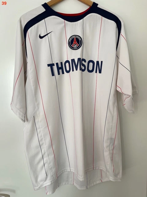 Nike T90 PSG Paris Saint-Germain 2005/2006 Home Football Soccer Jersey Size XL